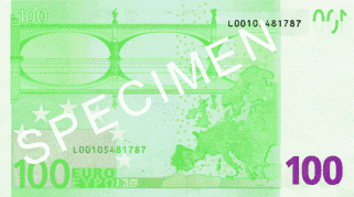 banknot 100 euro