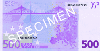 banknot 500 euro