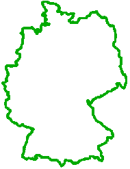 mapa Niemiec