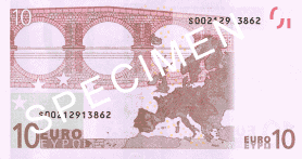 banknot 10 euro