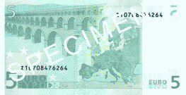 banknot 5 euro