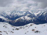 Alpy - widok z Alpe d'Huez