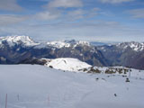 Trasa narciarska w Alpe d'Huez