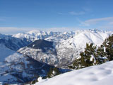 Widok ze stacji Les 2 Alpes