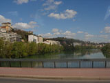 Most na rzece w Lyonie