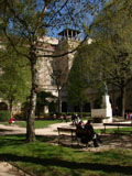 Park w centrum Lyonu
