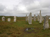 kamienie, Calanish Stones, wyspa Lewis, Szkocja