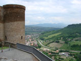 Orvieto widziane z fortecy